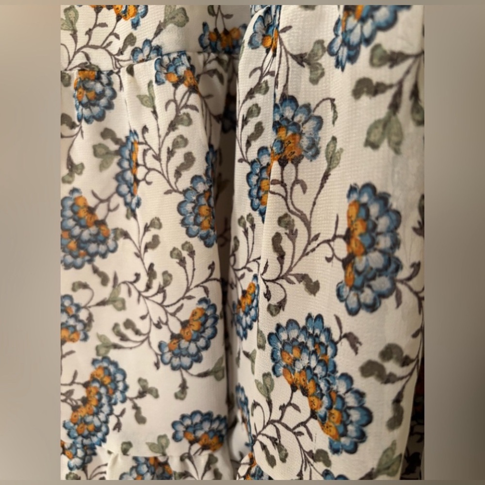 Max Studio Smocked Waist Tiered Dress Size M - Picture 3 of 9